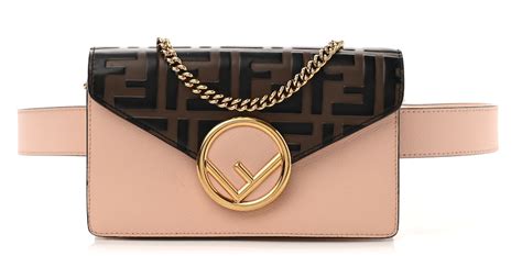 fendi belt bag pink|fendi belt bag men's.